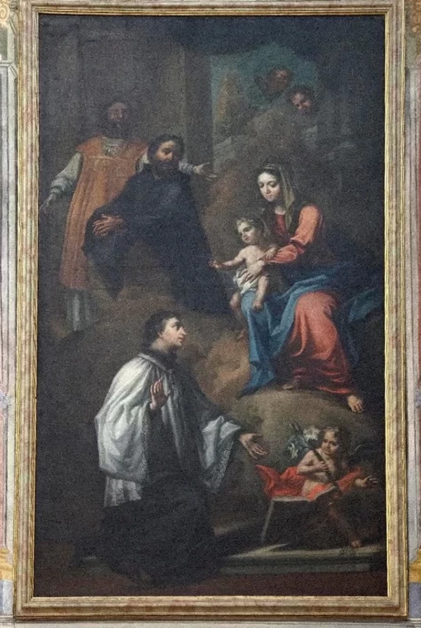 Madonna con Gesù Bambino e San Luigi Gonzaga